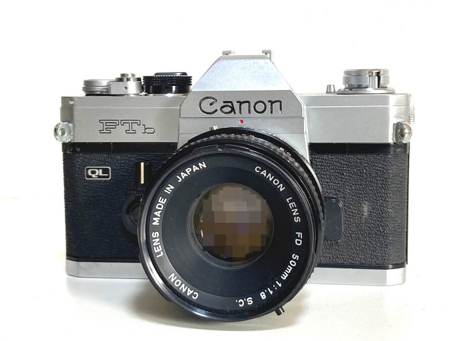 Canon Ftb QL 一眼レフカメラ ボディ + FD 50mm F1.8 S.C. 単焦点レンズ