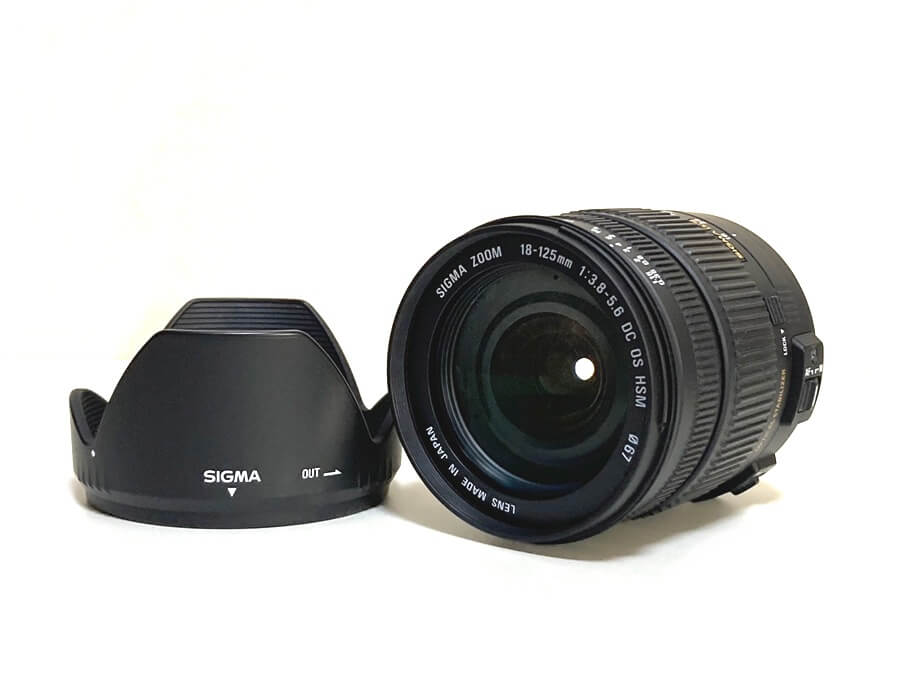 SIGMA 18-125mm F3.8-5.6 DC OS HSM Canon用 ズームレンズ