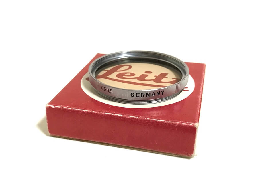 Leica レンズフィルター CR1.5 39mm