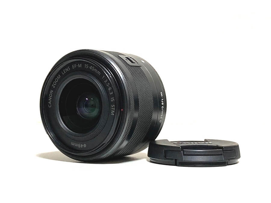Canon EF-M 15-45mm F3.5-6.3 IS STM グラファイト EOS M用 標準ズームレンズを宮崎県日南市より宅配買取