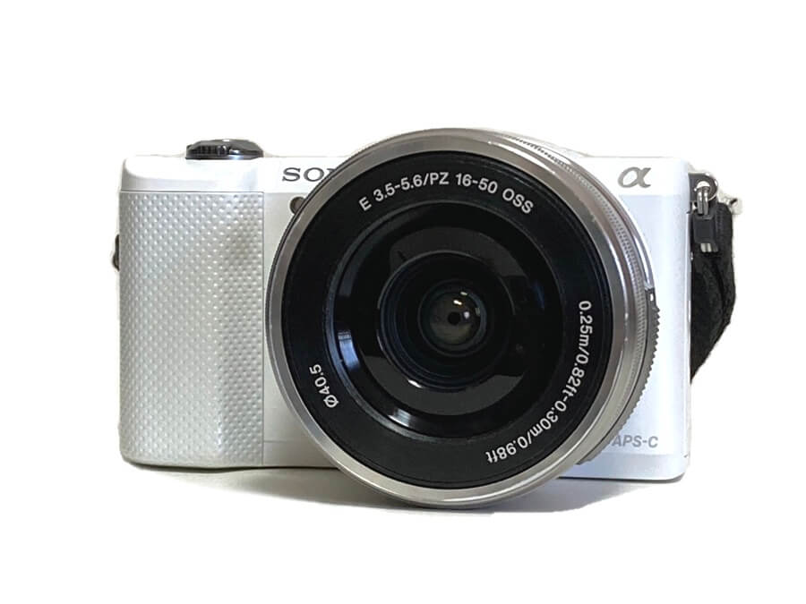 SONY α5000 ILCE-5000L パワーズームレンズキット ホワイトを鳥取県米子市より宅配買取